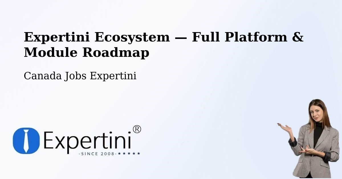 Expertini Ecosystem — Full Platform & Module Roadmap – Brooks
