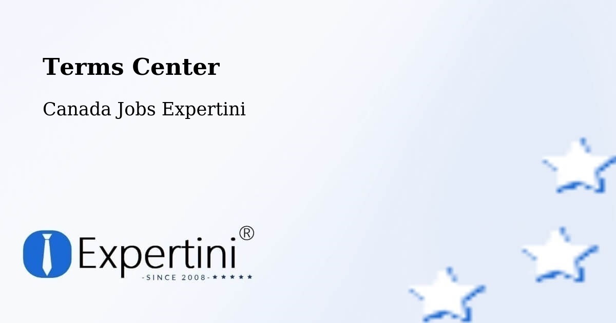 Terms of Service – Brooks - Canada Jobs Expertini